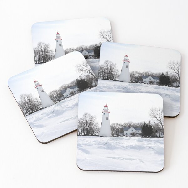 Item preview, Marblehead Lighthouse in Winter designed and sold by Stevens-Prints.