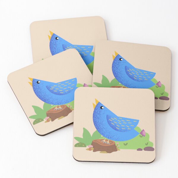 Item preview, blue bird ready to fly designed and sold by ichirochen.