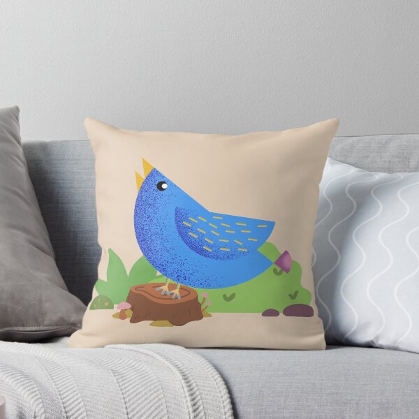 Item preview, blue bird ready to fly designed and sold by ichirochen.
