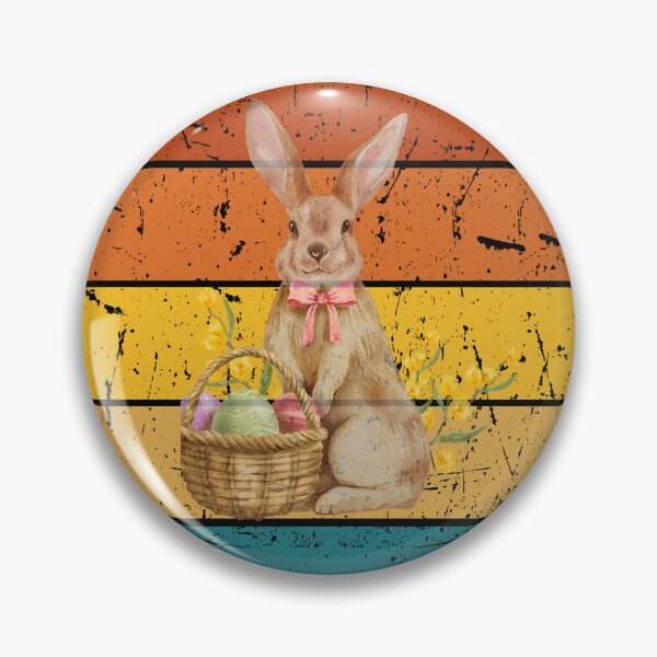 Item preview, Happy Easter Bunny Retro Vintage distressed graphic designed and sold by Goldmedaldesign.