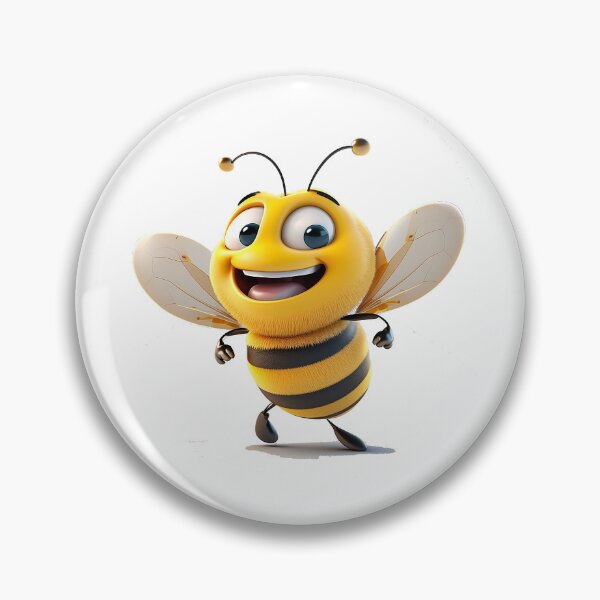 Item preview, happy bee designed and sold by Ladidia.