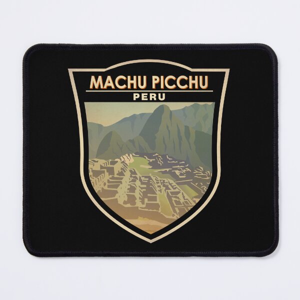Item preview, Machu Picchu Peru Travel Art Badge designed and sold by KrisSidDesigns.