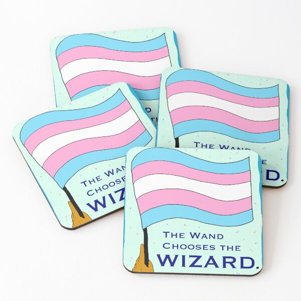 Item preview, Trans Pride Wand designed and sold by Phoenix Houle.