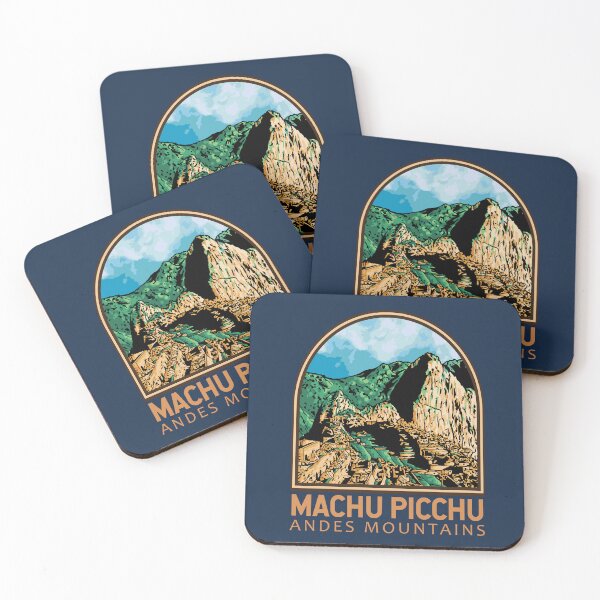Item preview, Machu Picchu Peru Vintage Emblem designed and sold by KrisSidDesigns.