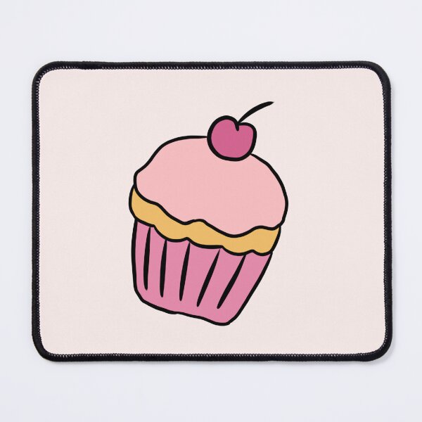 Item preview, Cute little pink cupcake designed and sold by Yarafantasyart.