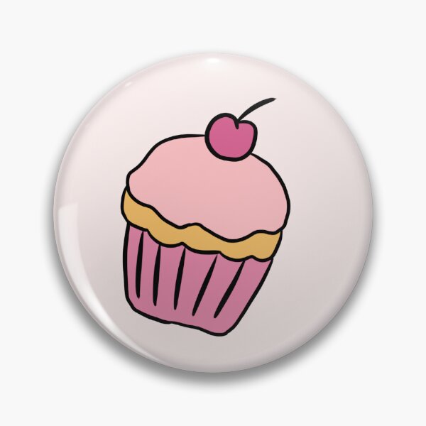 Artikelvorschau, Niedlicher kleiner rosa Cupcake entworfen und verkauft von Yarafantasyart.