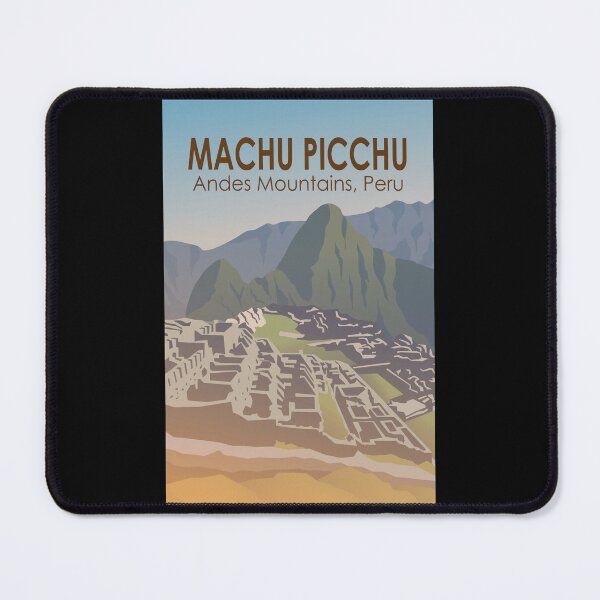Item preview, Machu Picchu Peru Travel Art Vintage designed and sold by KrisSidDesigns.