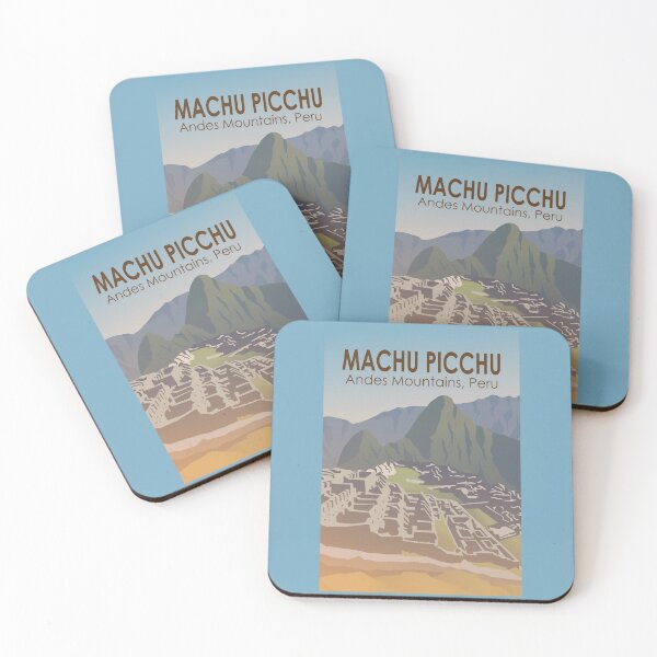 Item preview, Machu Picchu Peru Travel Art Vintage designed and sold by KrisSidDesigns.