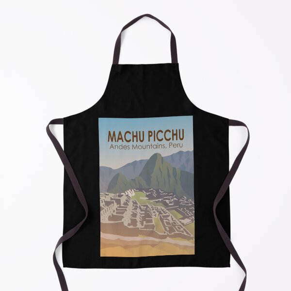 Item preview, Machu Picchu Peru Travel Art Vintage designed and sold by KrisSidDesigns.