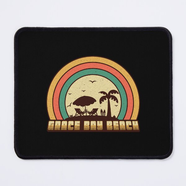 Item preview, Grace Bay Beach - Vintage Retro Sunset Style designed and sold by Whimsical Thinker.