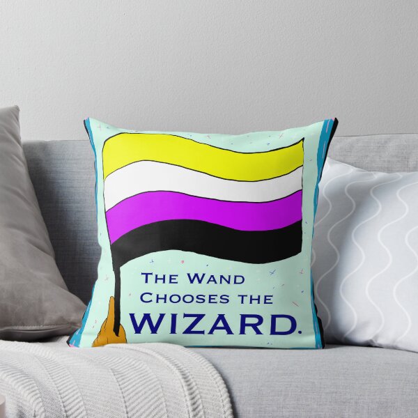 Item preview, Nonbinary Pride Wand designed and sold by Phoenix Houle.