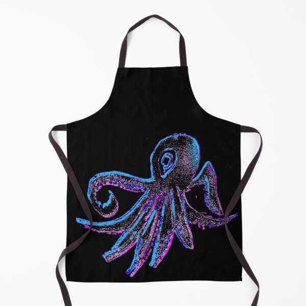 Item preview, Blue and Red 3D Octopus designed and sold by Christine Moncrief.