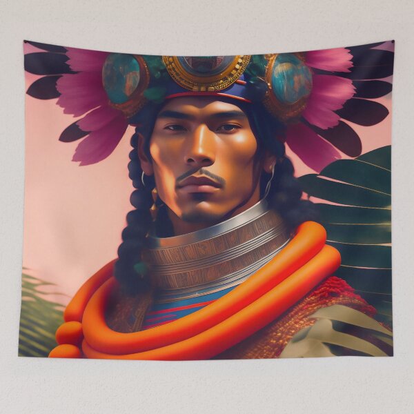 Item preview, Xochitl Tenochtitlan, The Aztecs - 1000 light years ahead designed and sold by zombiezoanthid.