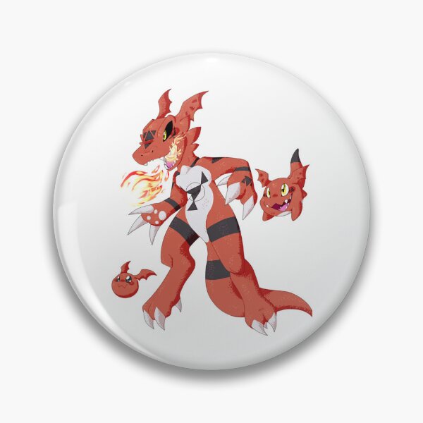 Item preview, Guilmon fire digimon anime designed and sold by WorldFreakStore.