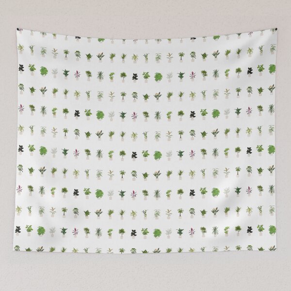 Item preview, Large Houseplants Chart designed and sold by Alo.