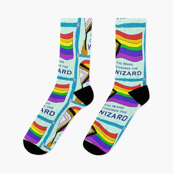 Item preview, Progressive Pride Wand designed and sold by Phoenix Houle.