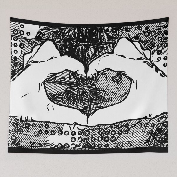 Item preview, finger heart designed and sold by Breizhbrandy.