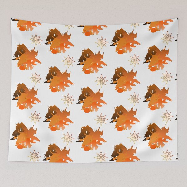 Item preview, digimon adventure Crest of courage design designed and sold by WorldFreakStore.