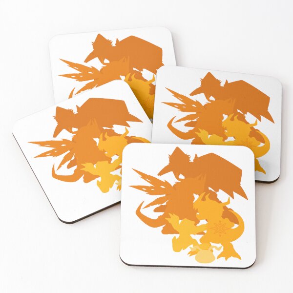 Item preview, digimon agumon silhouette design designed and sold by WorldFreakStore.