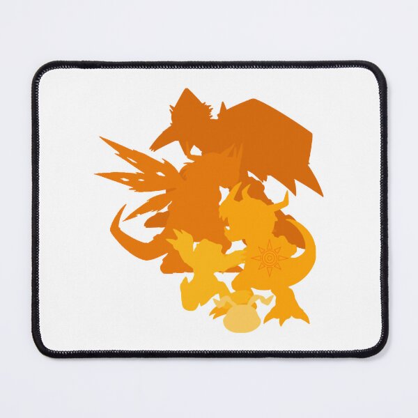 Item preview, digimon agumon silhouette design designed and sold by WorldFreakStore.