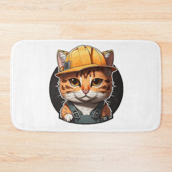 Item preview, Cats With Hard Hats designed and sold by T3goods.