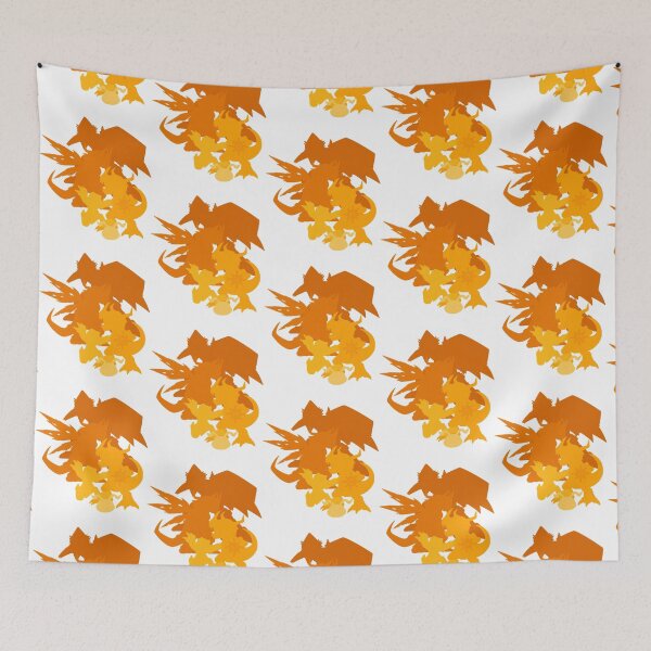 Item preview, digimon agumon silhouette design designed and sold by WorldFreakStore.