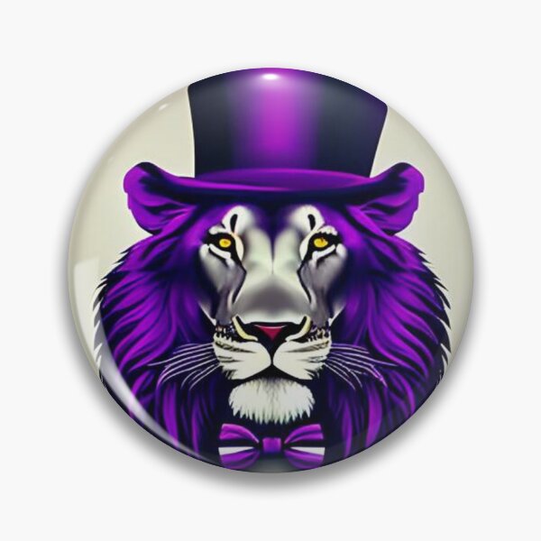 Item preview, Dapper, Majestic Lion print designed and sold by ninjageese.