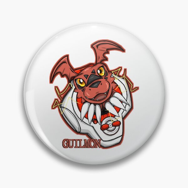 Item preview, Guilmon head digimon design designed and sold by WorldFreakStore.