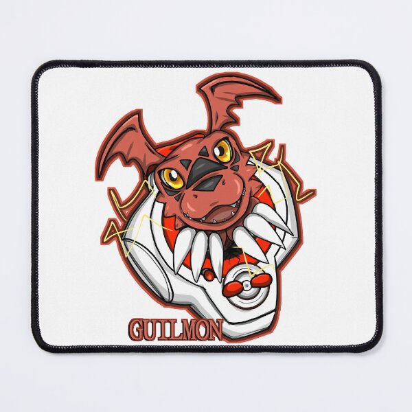 Item preview, Guilmon head digimon design designed and sold by WorldFreakStore.