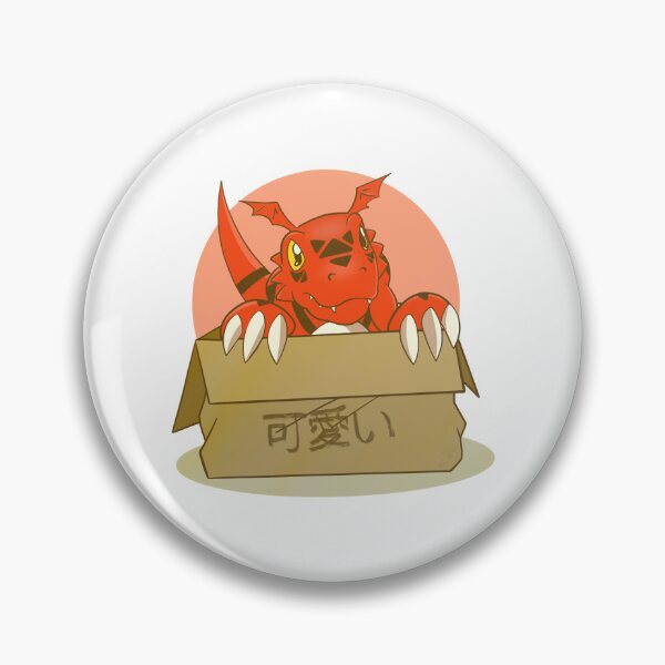 Item preview, Guilmon in the box digimon designed and sold by WorldFreakStore.