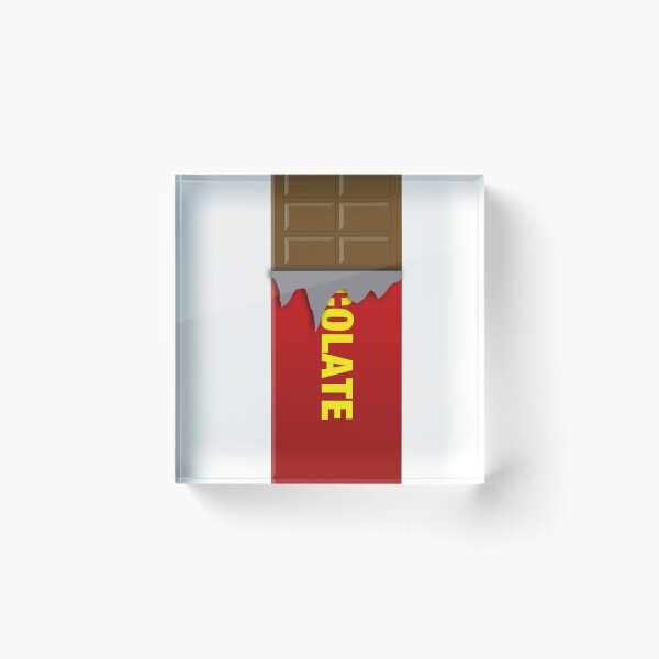Item preview, Chocolate Candy Bar With Wrapper designed and sold by customshirtgirl.
