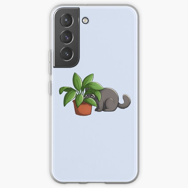 Cat And Plant Samsung Galaxy Soft Case