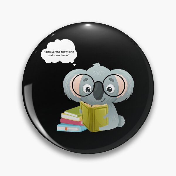 Item preview, introverted but willing to discuss books designed and sold by meesara.