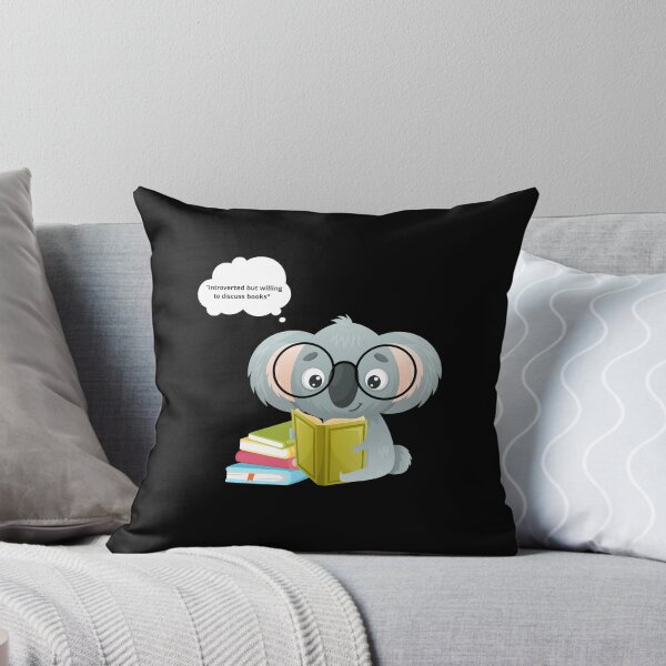 Item preview, introverted but willing to discuss books designed and sold by meesara.