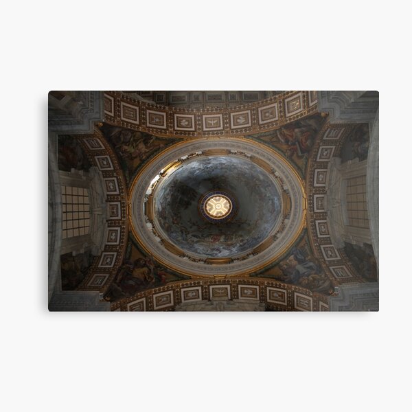 Under the dome of the ancient temple Metal Print