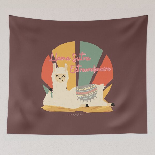 Item preview, Llama Sutra Extraordinaire designed and sold by HooYooTeeTees.