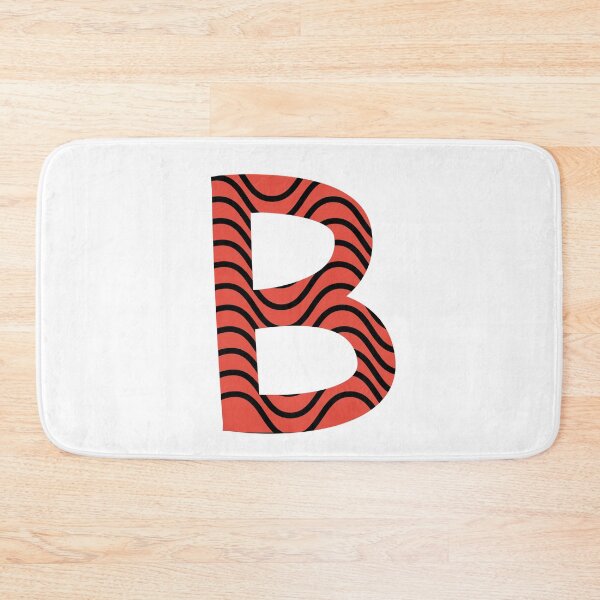 Item preview, The letter B in a decorative wave pattern designed and sold by Chen-Len.