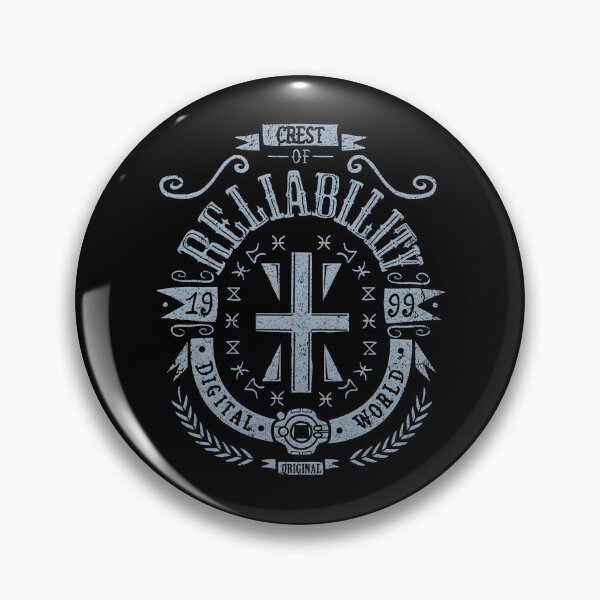 Item preview, Crest of Reliability - Gomamon - Joe designed and sold by TrashCatPosse.