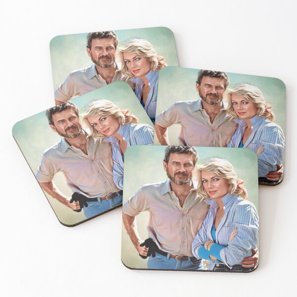 Item preview, FALCON CREST - MAGGIE AND CHASE designed and sold by Bjorkyboy.