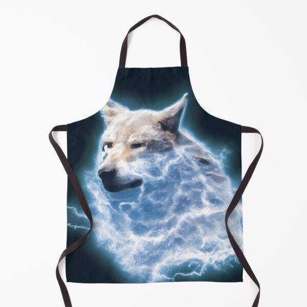 Item preview, Wolf with lightning designed and sold by Helleradi.
