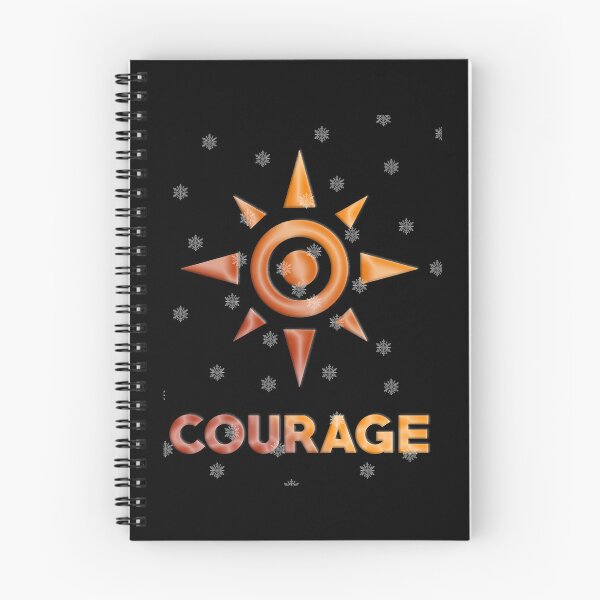Item preview, Crest of Courage Christmas designed and sold by TrashCatPosse.