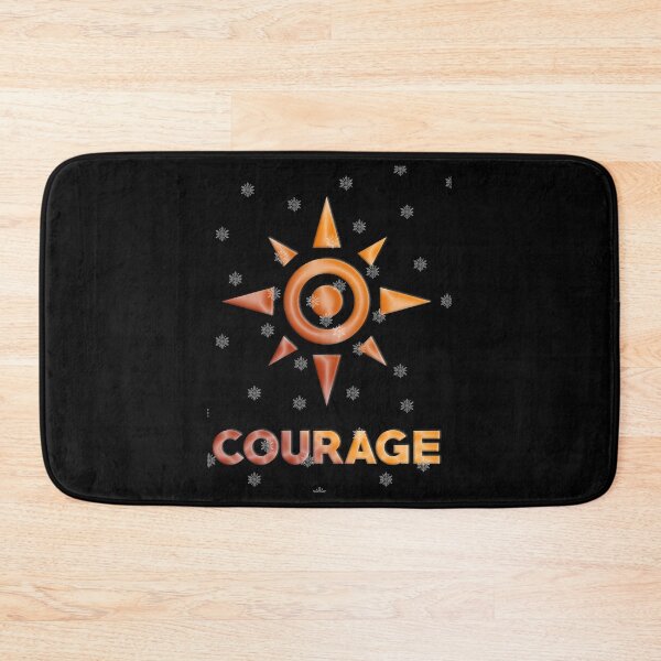 Item preview, Crest of Courage Christmas designed and sold by TrashCatPosse.