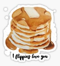 i flipping love you Sticker