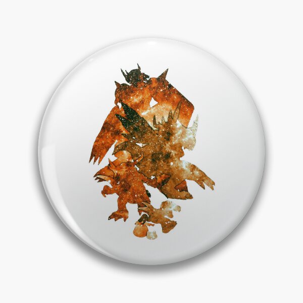 Item preview, Digimon designed and sold by TrashCatPosse.