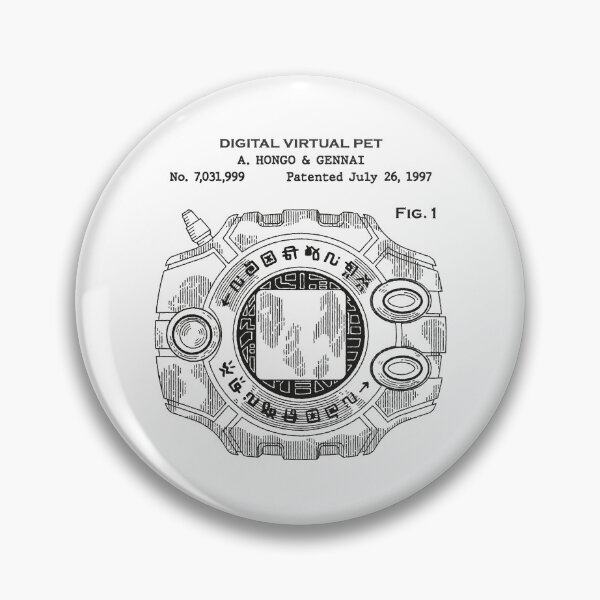 Item preview, Digital Virtual Pet Patent (Beige) designed and sold by TrashCatPosse.