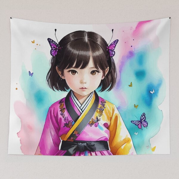 Item preview, Butterfly and young kid#14 designed and sold by YDIX.