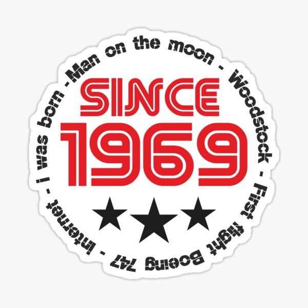 1969 Sticker