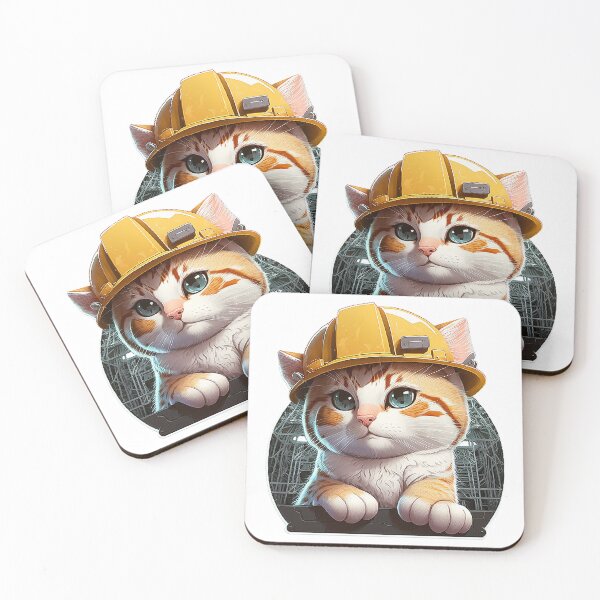 Item preview, Cats With Hard Hats 2023 designed and sold by T3goods.