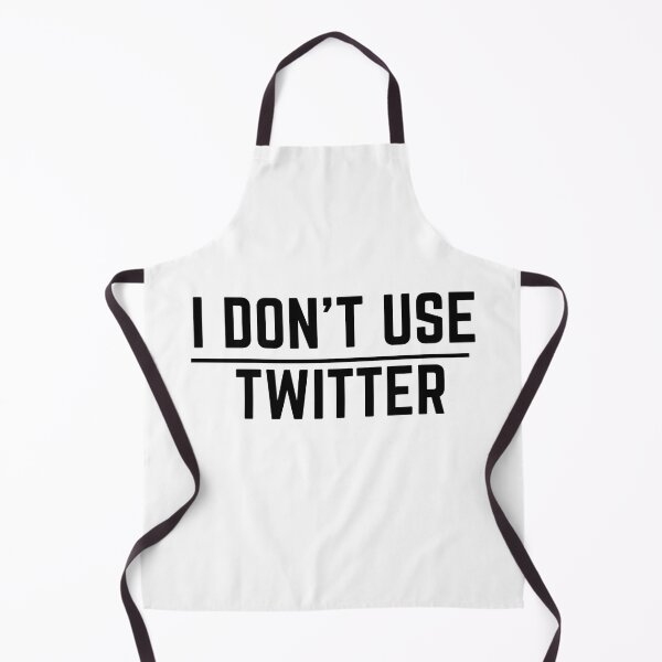 Item preview, I Don’t Use Twitter designed and sold by MonsSHOP ⭐⭐⭐⭐⭐.