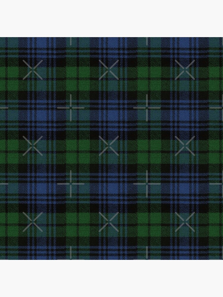 Black Watch Ancient Original Scottish Tartan by DiamondWillow